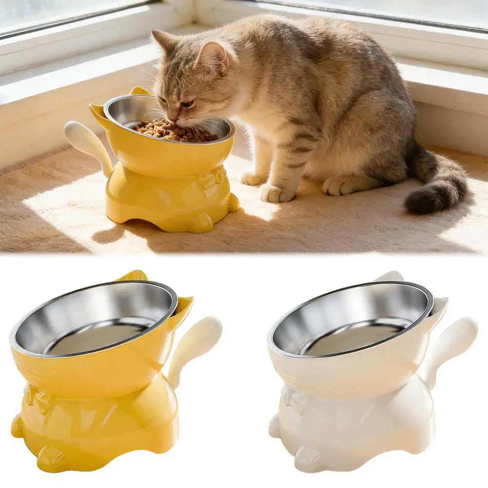 Elevated Stainless Steel Pet Bowl