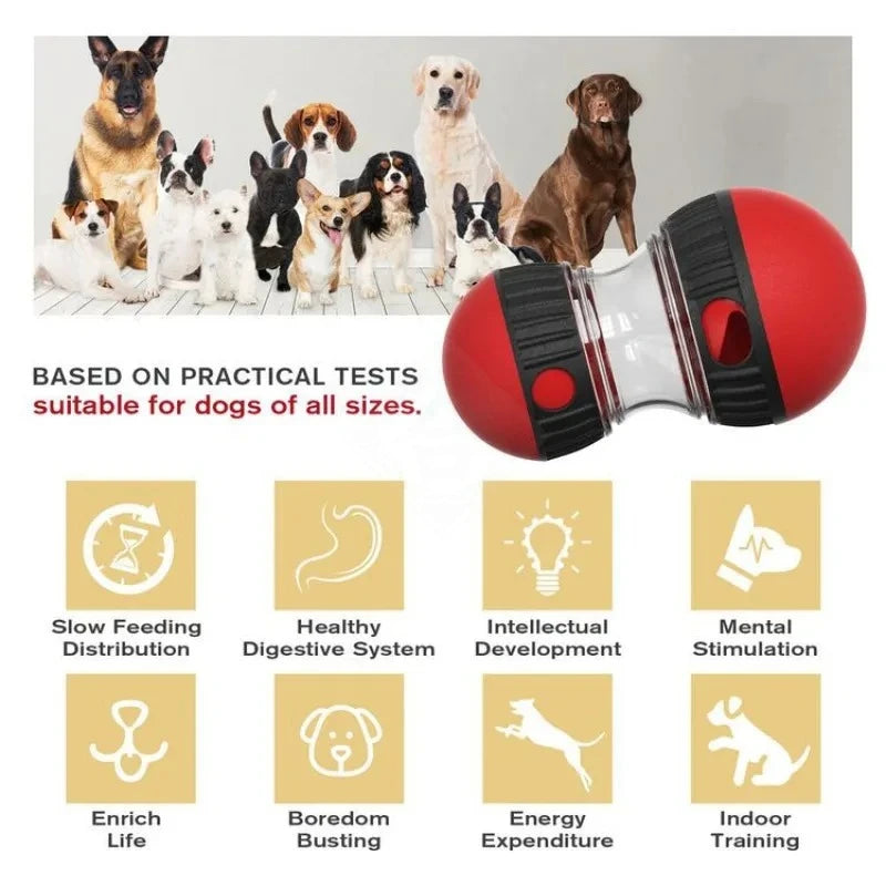 Interactive Dog Puzzle Feeder Toy